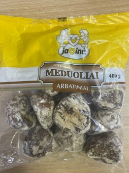 食品召回 Javine Meduoliai Arbatiniai (Honey Cakes) - recalled due to Allergen Javine is recalling its Meduoli... 照片 #1
