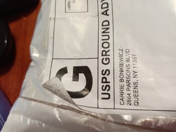 Consumer Safety Report Scam Package from Carrie Bonkiewicz I ordered fans from HLN but found out it was a scam.  Carrie Bon... photo #2