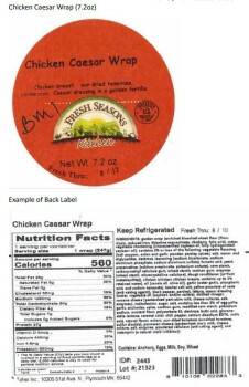 Reclame de Alimentos Fresh Seasons Kitchen salads - Public health alert due to possible lettuce contamination The FSIS ha... foto #2