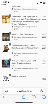 Consumer Safety Report ASL* Sue Wat London Scam Bed bath and beyond was promoting a sale and I had ordered some lamps. Orde... photo #3