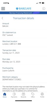 Consumer Safety Report ASL* Sue Wat London Scam Bed bath and beyond was promoting a sale and I had ordered some lamps. Orde... photo #6