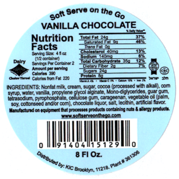 Food Recall Soft Serve on the Go frozen dessert cups - recalled due to Listeria monocytogenes The affected produ... Foto #12