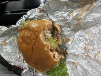 Dave double burger, Wendy's, East 118th Street, Chicago, IL, USA 照片 #1