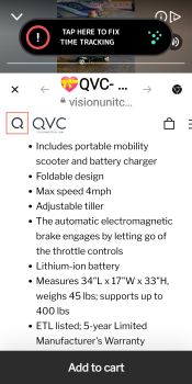 消费者安全报告 I just got rripped off by PPP Fansewage.com It said QVC so I thought it was legit. I bought a scoote... 照片 #7