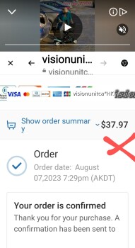 消费者安全报告 I just got rripped off by PPP Fansewage.com It said QVC so I thought it was legit. I bought a scoote... 照片 #10