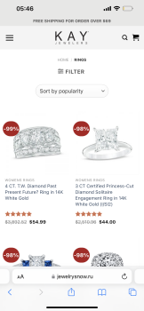 Soaring Hawk Trading Company posing as Kay Jewelers. Foto #1