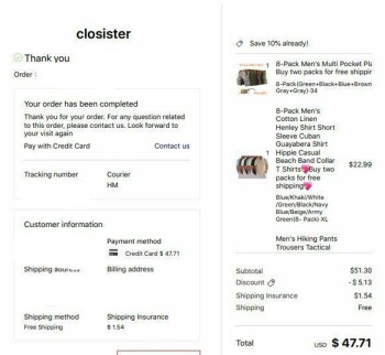 Incorrect item sent foto #1