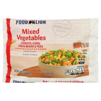 Food Recall Food Lion Mixed Vegetables and Super Sweet Cut Corn - recalled due to Listeria Food Lion announced t... photo #2