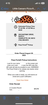 Little Caesars Pizza, Eastway Drive, Charlotte, NC, USA foto #1