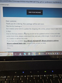 Consumer Safety Report Ordered and never received by RH *lambertagnes.comInternet I ordered online from Facebook, they adve... photo #2