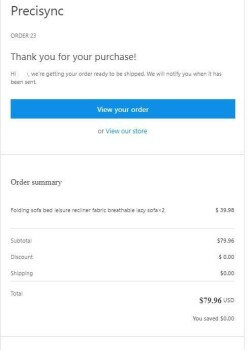 This company is surely not legit Precisync photo #1