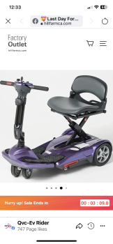 I ordered a little mobility scooter. It was from visionunitca on July 13 and have gotten nothing. $43.00 wasted money. photo #1