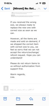 消费者安全报告 A legit complaint - Zanformo clothing This place is a scam first of all I never got an invoice when... 照片 #5