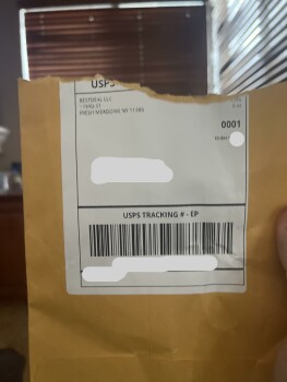 Received empty package 照片 #1