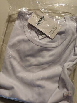 Non-ordered white XL shirt (Cyklas) photo #1