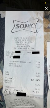 Sonic Drive-In, New Jersey 38, Hainesport, NJ, USA photo #1