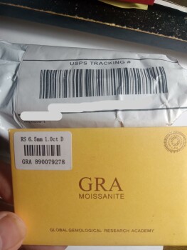 Consumer Safety Report GRA Moissanite NOT ORDERED PACKAGE I received a package from 21460 Yellow Brick rd, Walnut CA 91789.... photo #4