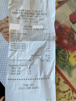 Cantina Louie (St. Augustine, FL), U.S. 1, St. Augustine, FL, USA foto #1