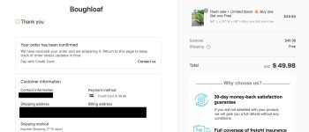 Boughloaf Scam-  FB link photo #1