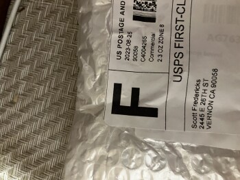 SCAM, from Scott fredericks 2445 e. 26th st Vernon Va 90058 foto #1