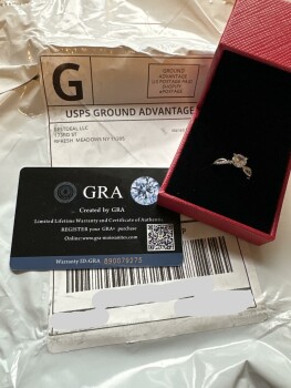 Rapport de sécurité du consommateur Unordered GRA Moissanite ring sent from Best Deal LLC GRA Moissanite Ring mailed from BestDeal LLC.... photo #1