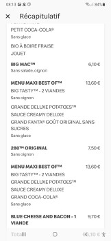 Consumer Review - Food Safety McDonald's Thouars, Thouars, France Nous avons manger mac do hier 4h après nous sommes malde comme d... photo #1