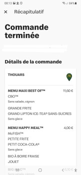 Consumer Review - Food Safety McDonald's Thouars, Thouars, France Nous avons manger mac do hier 4h après nous sommes malde comme d... photo #2