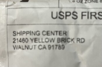 Consumer Safety Report Online Scam Phone charger cords from this address that I didn’t order, I was recently scammed by a f... photo #1