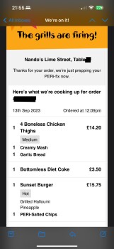 Nando's Lime Street, Lime Street, London, UK photo #1