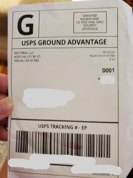 Suspicious mail photo #3